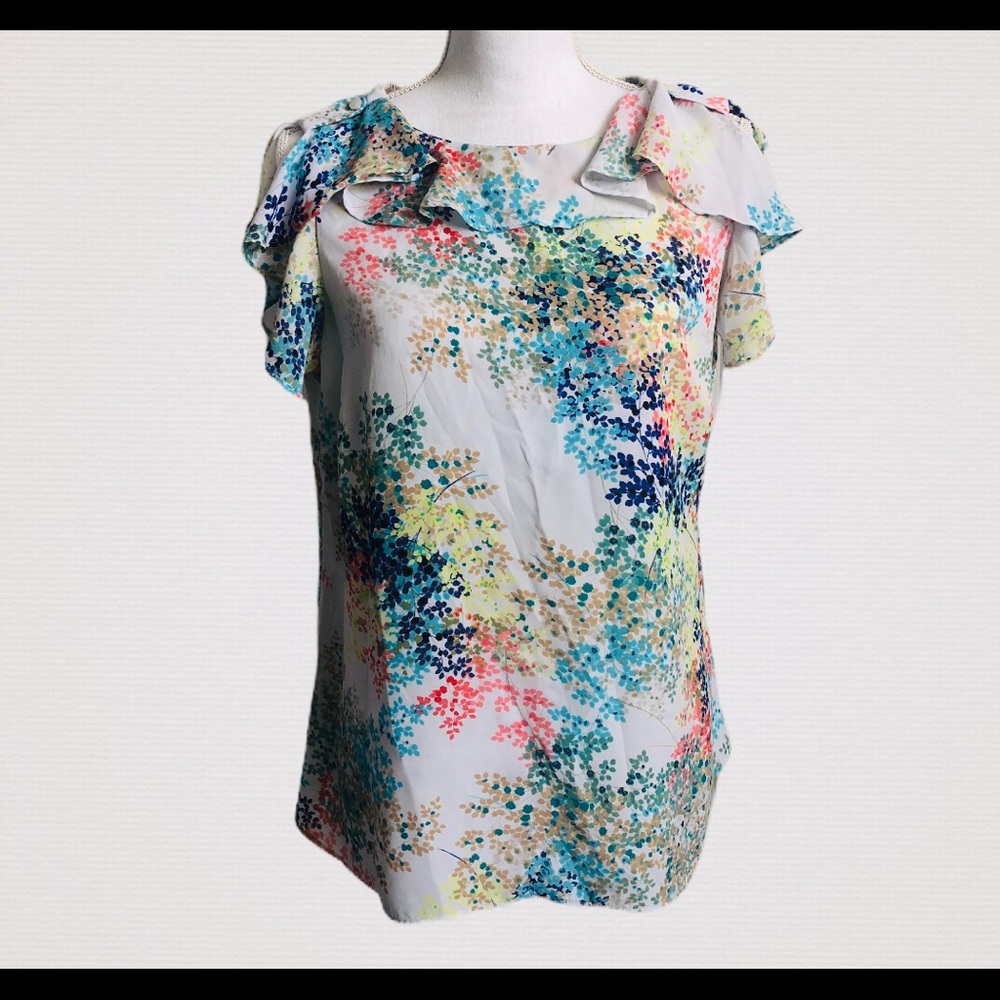 WORTHINGTON  colorful women’s blouse size M